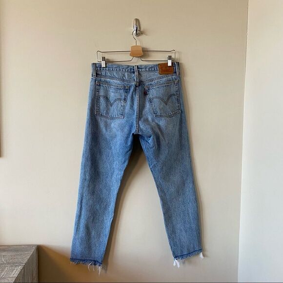 LEVI'S Wedgie Icon Fit Jeans Shut Up (Size:30) - Picture 4 of 16